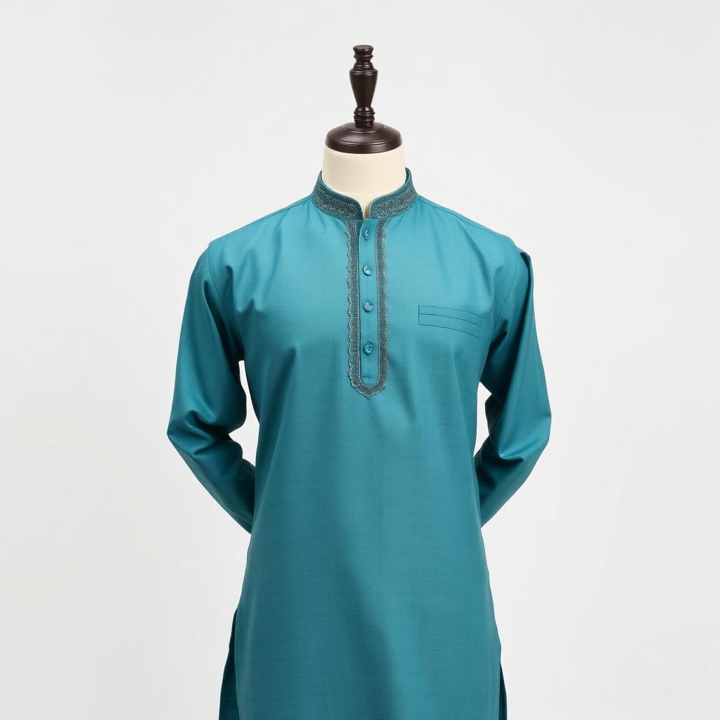 Royal teal panjabi