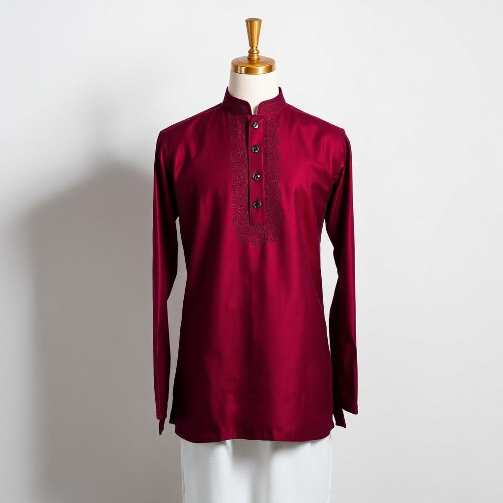 Maroon festive panjabi