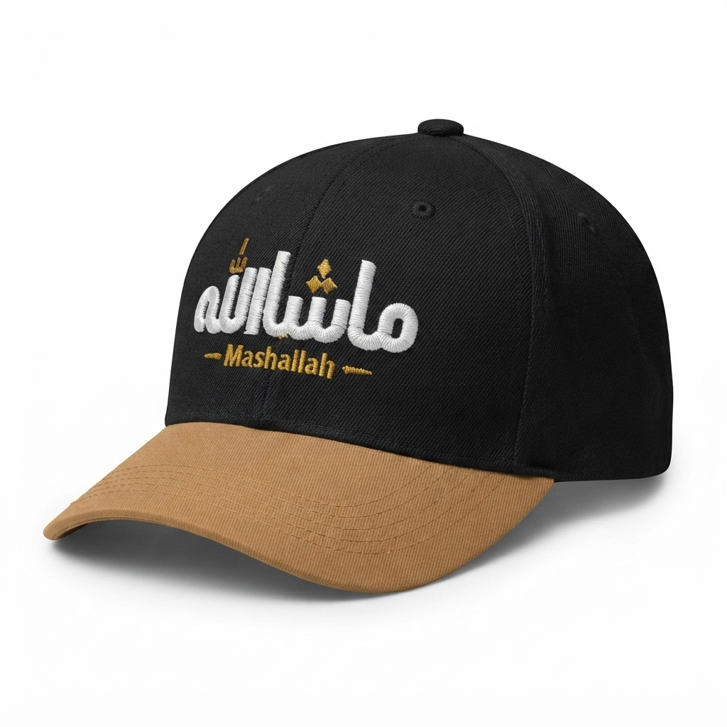 Mashallah Embroidery Cap