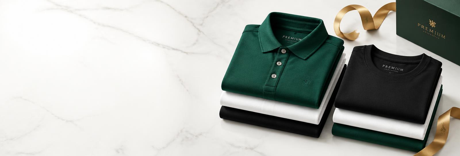 Polo shirt and t-shirt collection